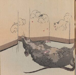By Author 鈴木華邨 1860-1919 - Hearn, Lafcadio; Suzuki Kason (illustr.) (1898) The Boy who Drew Cats, Japanese fairy tale series 23, Tokyo: T. Hasegawa, Public Domain, https://commons.wikimedia.org/w/index.php?curid=97182207
